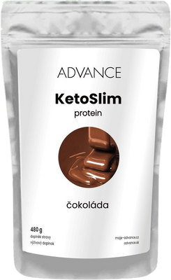 ADVANCE KetoSlim čokoláda - protein 480 g