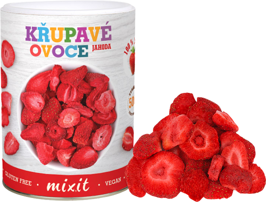 Mixit Jahoda - Křupavé ovoce 50 g