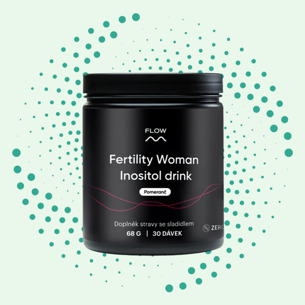 Flow Fertility Woman Inositol Drink pomeranč 68 g