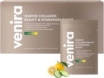 Venira Beauty hydratační kolagenový drink okurka a yuzu, mořský kolagen 30 x 6.5 g