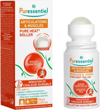 Puressentiel Pure Heat hřejivý roll-on na svaly a klouby 75 ml