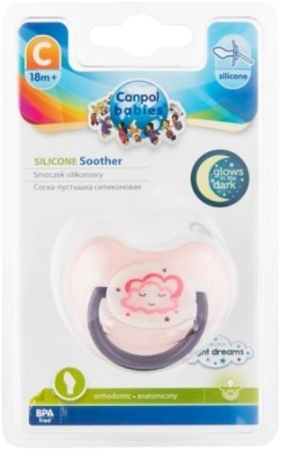 Canpol babies Dudlík anatomický Night Dreams 18m+