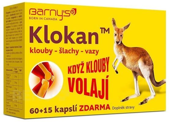 Klokan 60 kapslí + 15 kapslí ZDARMA