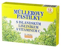 Dr.Muller Müllerovy pastilky s islandským lišejníkem 12 pastilek