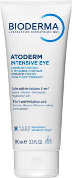 Bioderma Atoderm Intensive eye 3v1 pro podrážděná oční víčka 100 ml