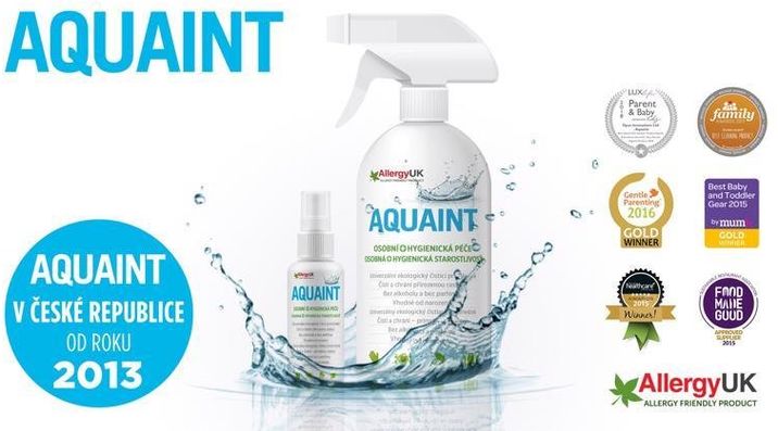 Aquaint 100% ekologická čisticí voda 500 ml