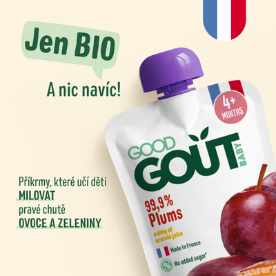 Good Goût BIO Švestka 120 g