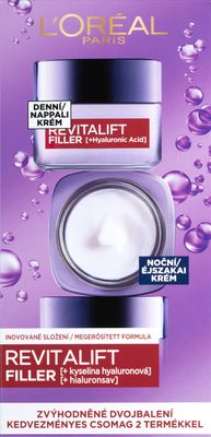 L'Oréal Paris Revitalift Filler Duopack denní a noční krém 2 x 50 ml