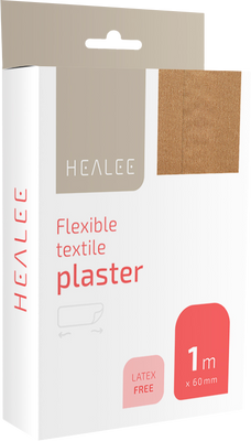 Healee Flexibilní textilní náplast 1m x 60mm