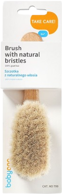 BabyOno Kartáč s přírodními štetinkami