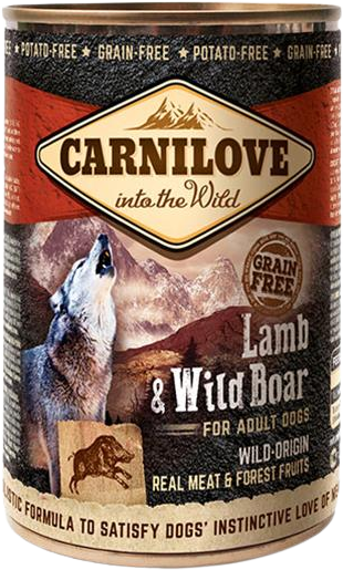 Carnilove Konzerva Wild Meat Lamb & Wild Boar 400 g