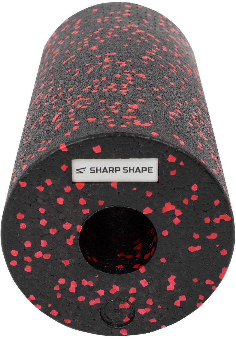 Sharp Shape Masážní válec Foam roller 30 cm, červeno-černá barva