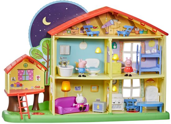 Hasbro Prasátko Peppa Peppin Domeček od radovánek až do postýlky 1 ks