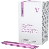 Clinical Collagen + Kyselina Hyaluronová + Vitamín C & Q10, 30 sáčků
