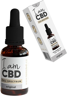 I am CBD Full Spectrum CBD konopný olej 5% original 10 ml