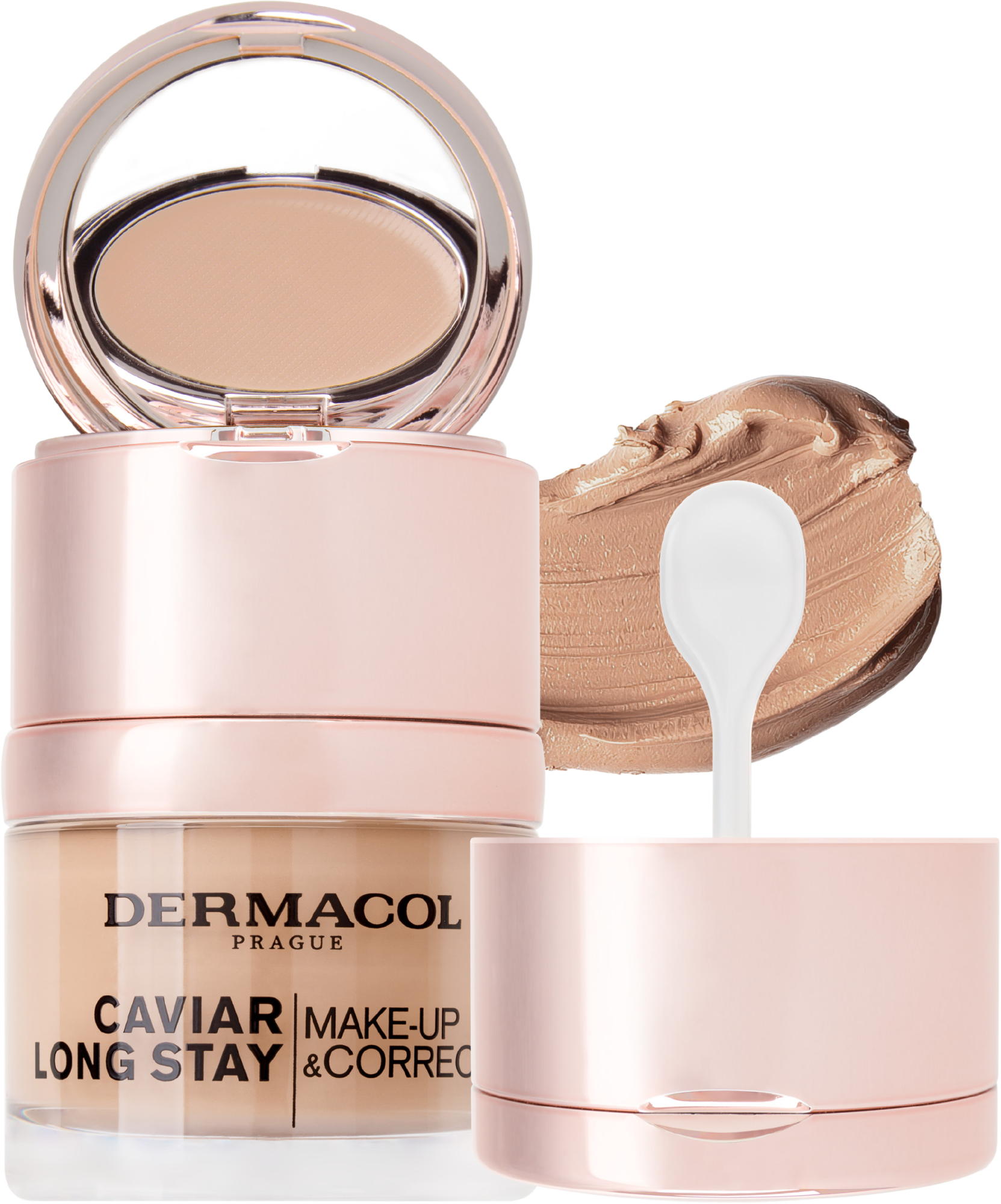Dermacol Caviar long stay make up and corrector - tan 30 ml