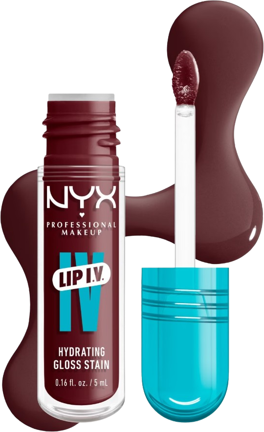 NYX Professional Makeup Lip IV Hydrating Gloss Stain, 14 Mauve N' Moist 5 ml