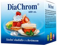 DiaChrom nízkokalorické sladidlo 600 tablet 600 ks