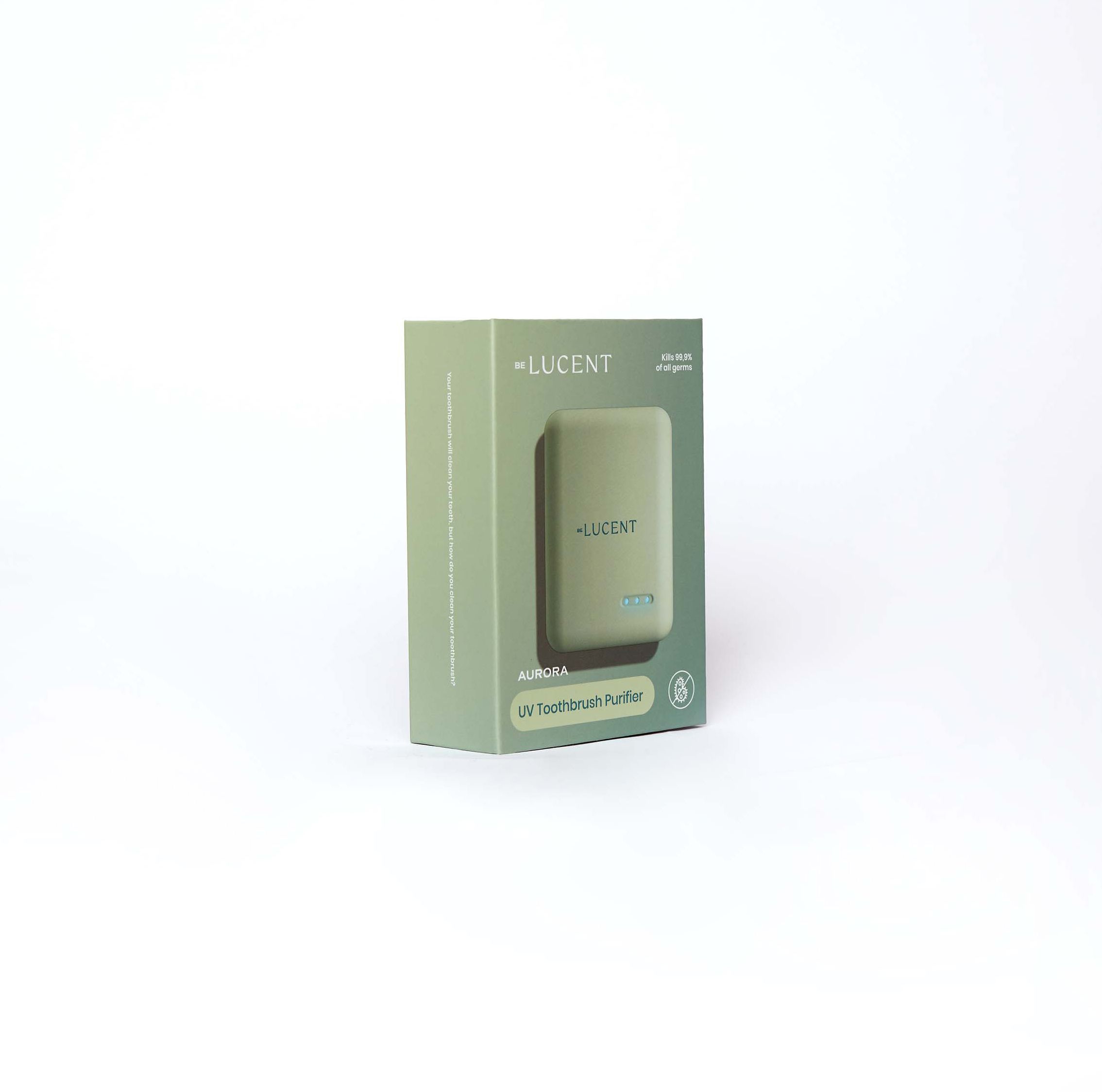 Be Lucent Aurora Toothbrush Steriliser, mint