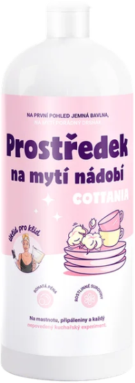 Úklid pro klid Prostředek na mytí nádobí Cottania 1 l