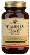Solgar Vitamín D3 2200 IU 50 kapslí