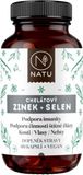 Natu Chelátový Zinek + Selen 60 kapslí