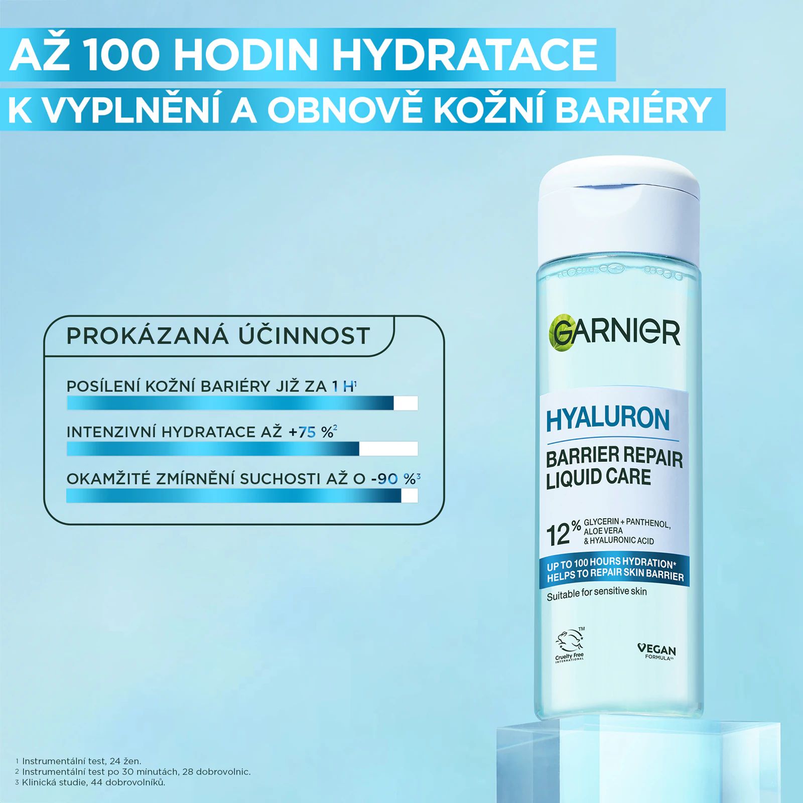 Garnier Hyaluron esence pro obnovu kožní bariéry 120 ml