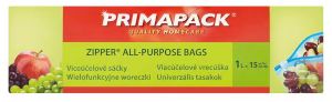 Primapack Zipper víceúčelové sáčky 1l - 15 ks