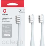 Oclean náhradní hlavice Professional Clean, P1C9 stříbrné 2 ks