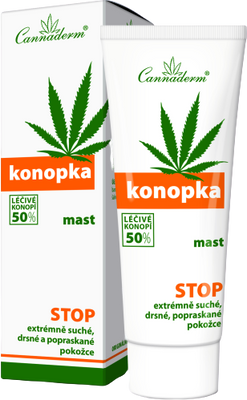 Cannaderm Konopka mast pro suchou pokožku 75 g