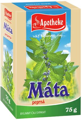 Apotheke Máta peprná-nať sypaný čaj 75 g