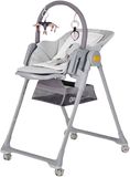 Kinderkraft Select Židlička jídelní Lastree Grey, Premium