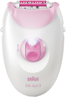 Braun Silk·épil 3, Epilátor 3-031, Růžový