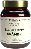 Dr. Svatek Kapsle na klidný spánek s kozlíkem a tryptofanem 90 kapslí