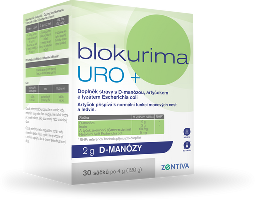 Blokurima URO+ 2 g d-manózy 30 sáčků