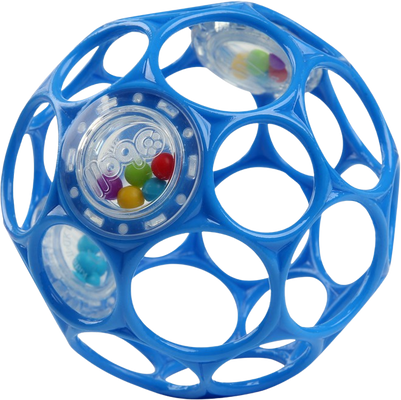 Oball Hračka RATTLE 10 cm blue 0m+