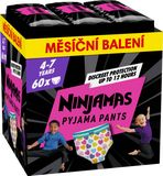 Ninjamas Pyjama Pants Srdíčka, měsíční balení 60 ks