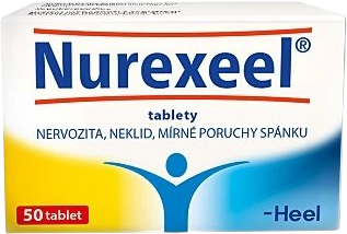 Nurexeel neobalené tablety 50 tablet