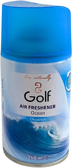 Golf Náhradní náplň do automatického strojku - osvěžovač Ocean 260 ml
