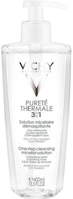 Vichy Pureté Thermale Micelární voda 3v1 400 ml