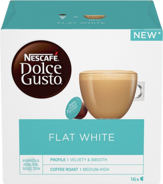 Nescafé Dolce Gusto® Flat White kávové kapsle 16 ks