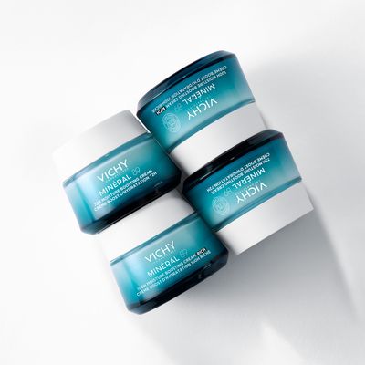 Vichy Mineral 89 100H Krém pro podporu hydratace s výživnou texturou 50 ml