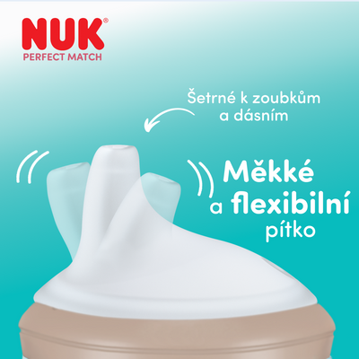Nuk Láhev na učení Perfect Match svítící ve tmě KOALA 150 ml