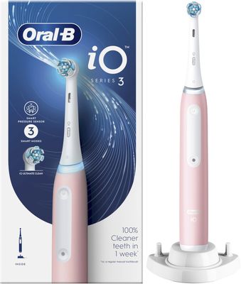 Oral-B iO 3 Pink elektrický zubní kartáček