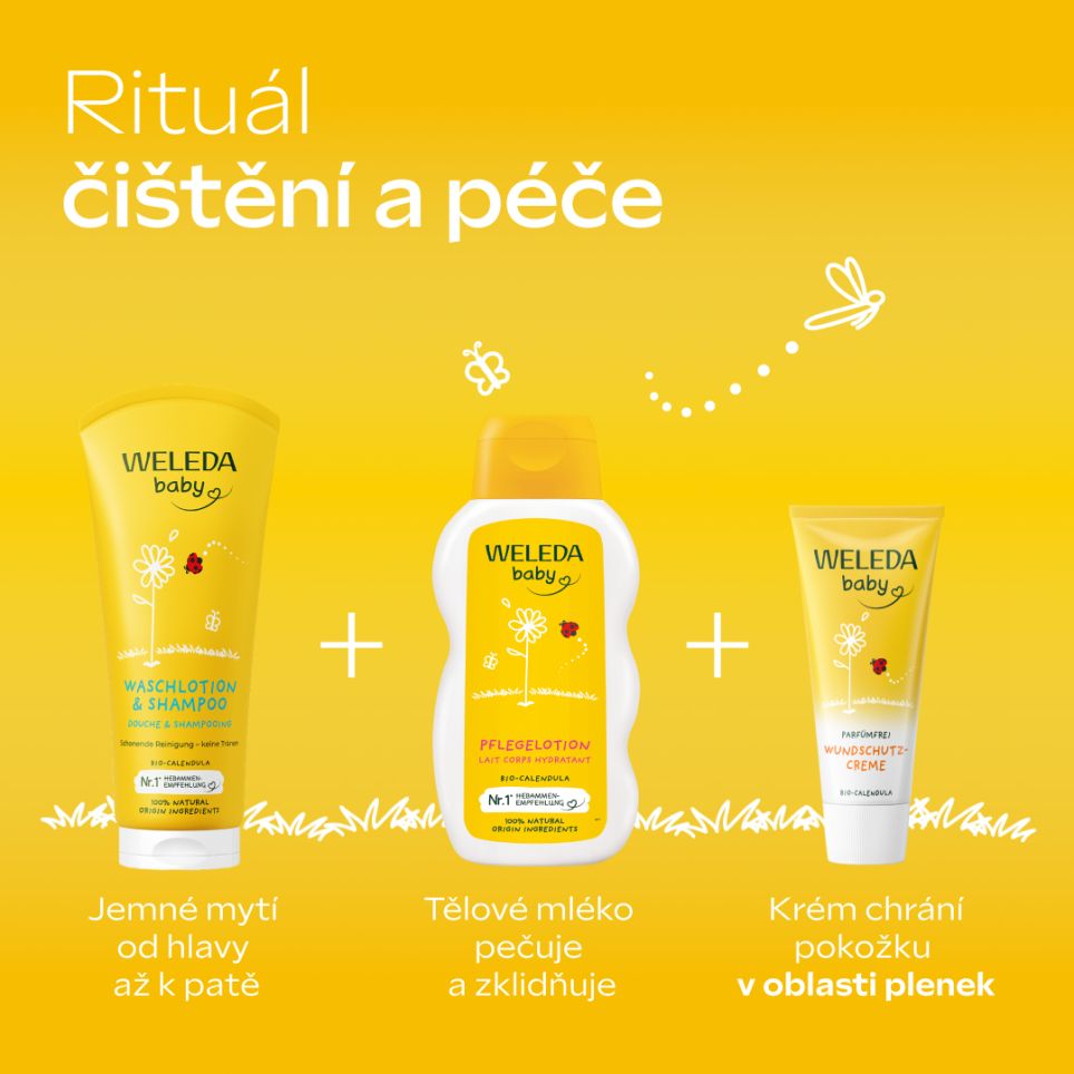 Weleda Měsíčkové tělové mléko 200 ml