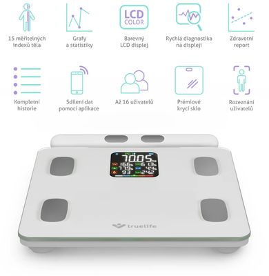 TrueLife FitScale W8 White