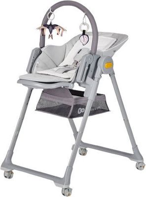 Kinderkraft Select Židlička jídelní Lastree Grey, Premium