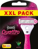 Wilkinson Sword Quattro for Women Náhradní hlavice 6 ks