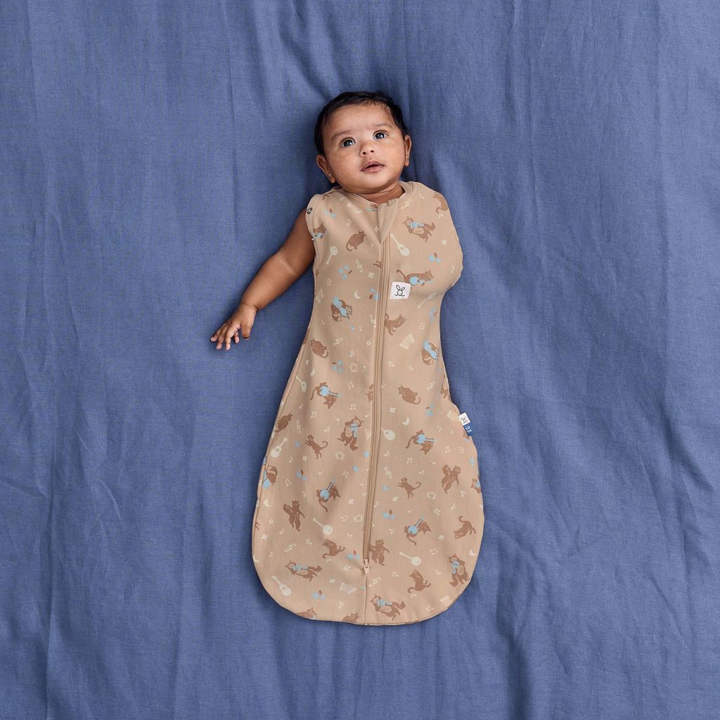 ERGOPOUCH Zavinovačka a pytel na spaní 2v1 Cocoon Melody 3-6m, 6-8kg, 0,2tog 1 ks
