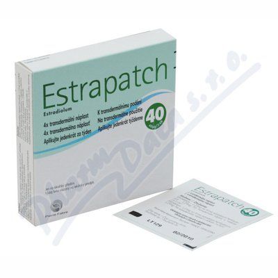 Estrapatch 40mcg/24hodin drm.empt.dr.4x40mcg